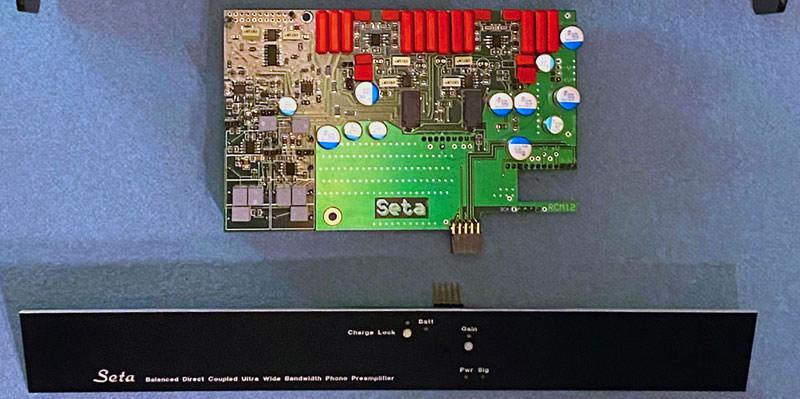 Channel D TRANS-impedance mode for MC cartridges to the Seta L 