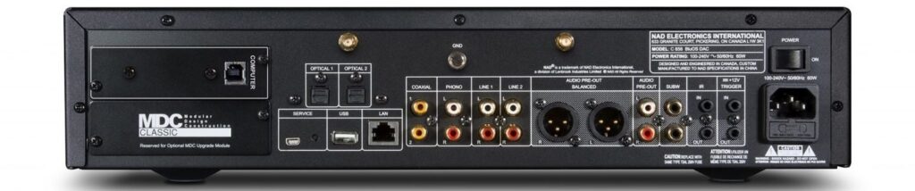MDC USB DSD Module Add NAD Devices USB DAC functions with DSD support