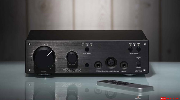 Violectric HPA V550 and HPA V550 PRO Headphone Amplifiers