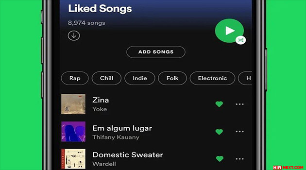 Spotify will add favorites filters by genre and mood