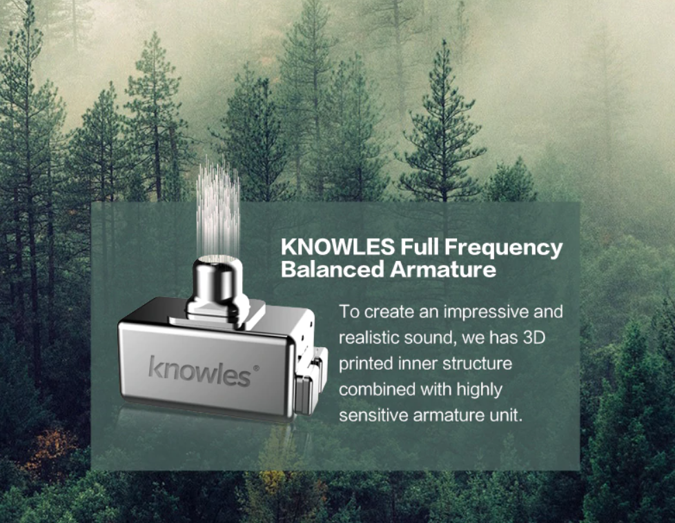 Knowles Full Frequency Balanced Armature