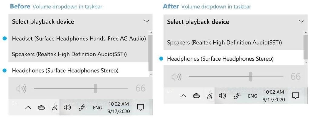 The updated Windows 10 will support the AAC Bluetooth codec