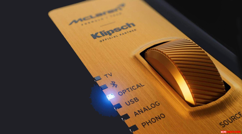 Klipsch The Fives McLaren Edition choice of connections